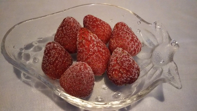 冷凍保存の果物